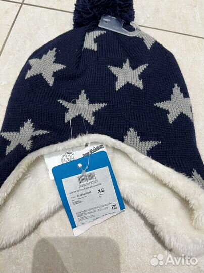 Шапка детская зимняя новая 50-52 размер