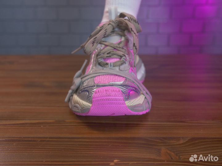 Кроссовки Balenciaga 3xl Metallic/Pink