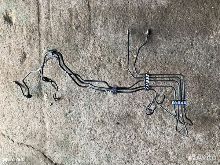 Трубки abs на toyota auris ZRE152 2zrfe