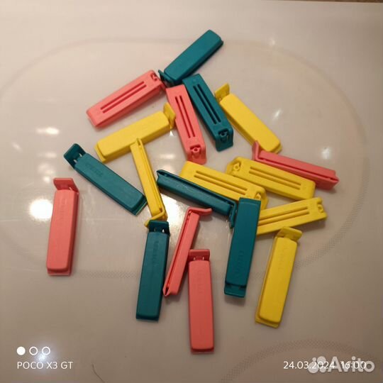 Зажимы для пакетов IKEA 20шт