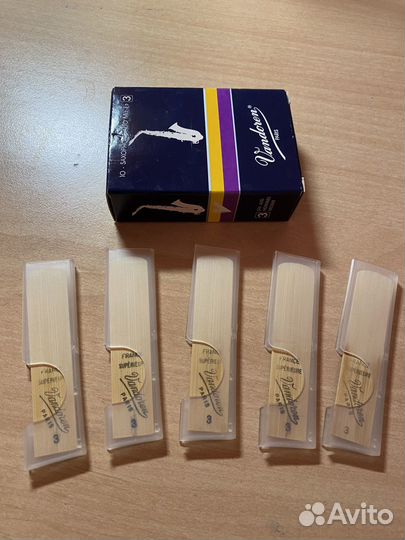 Трости для альт саксофона