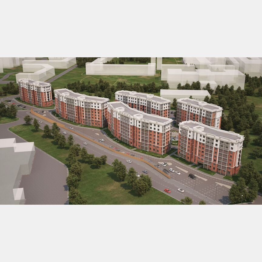 4-к. квартира, 87,8 м², 1/8 эт.