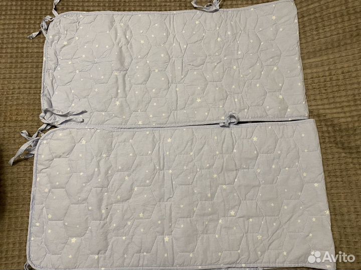 Бортики на детскую кроватку