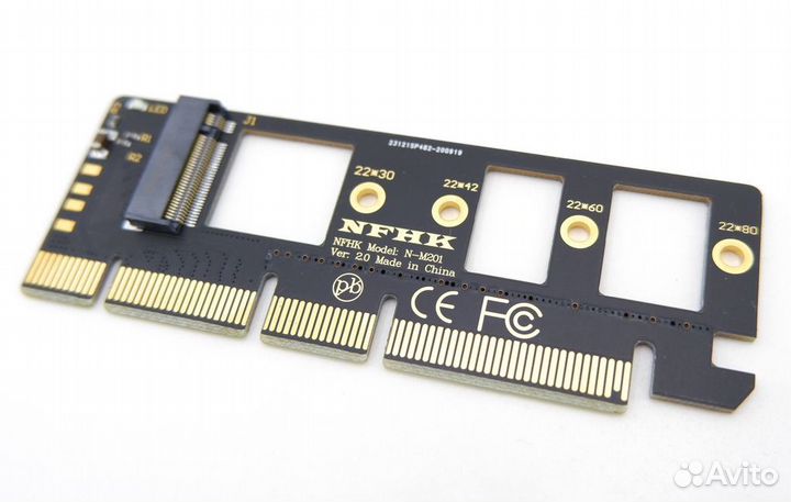 PCI-E Адаптер для SSD M.2 NVMe
