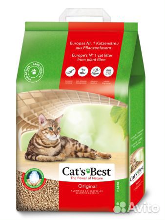 Наполнитель для кошек Кетс Бест (Cats Best)