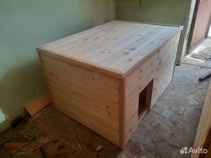 Будка для собаки утепленная