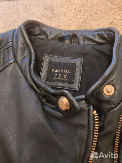 Кожаная куртка/ косуха zara