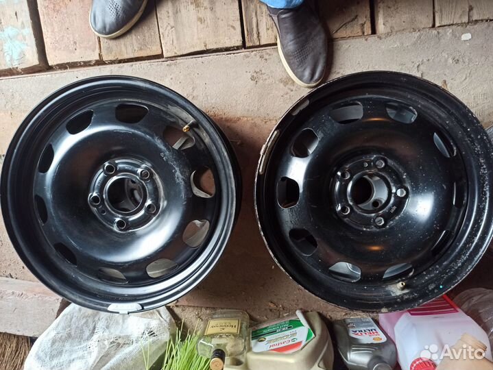 Штампованные диски r16 на Дастер литые на Симбол