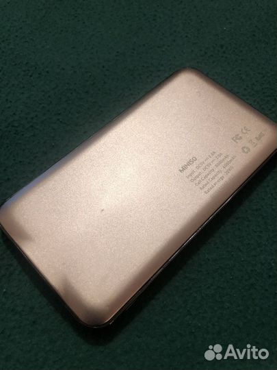 Венешний аккумулятор Miniso, 6000 mah