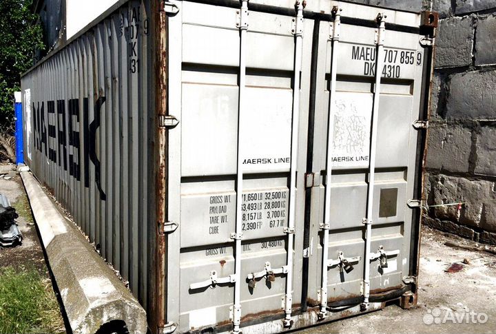 Морские контейнеры 10-45 футов