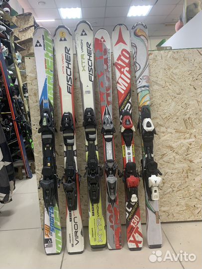 Горные лыжи 130 см