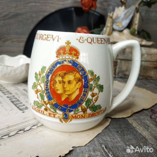 Антиквариат из Европы. Коллекционный фарфор 1937г