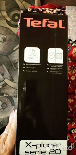 Робот пылесос tefal