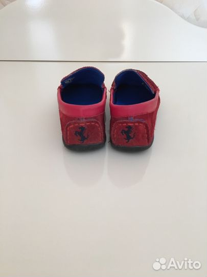 Мокасины замшевые 28размер