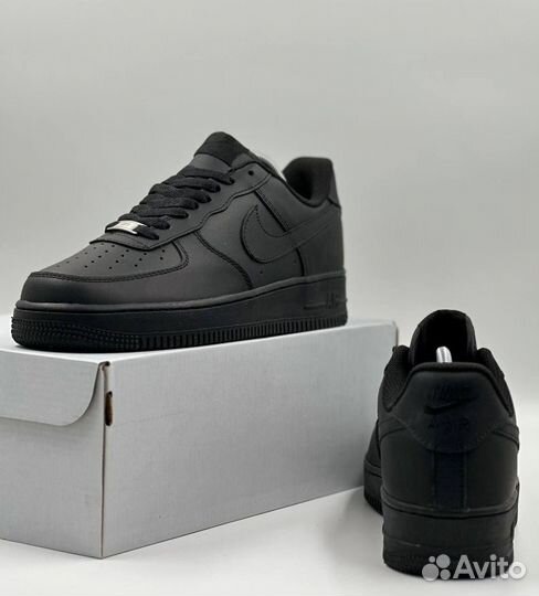 Кроссовки мужские Nike Air Force 1 Black