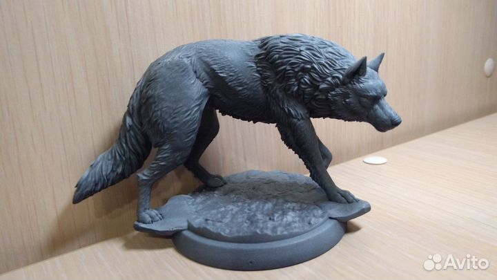 Модель волка 3D-печать
