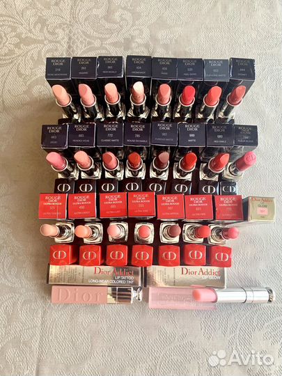 Dior помада Ultra Rouge,Rouge,Diorific,Guerain