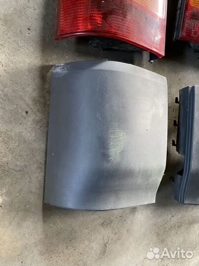 Наклада заднего бампера, клык vw t5