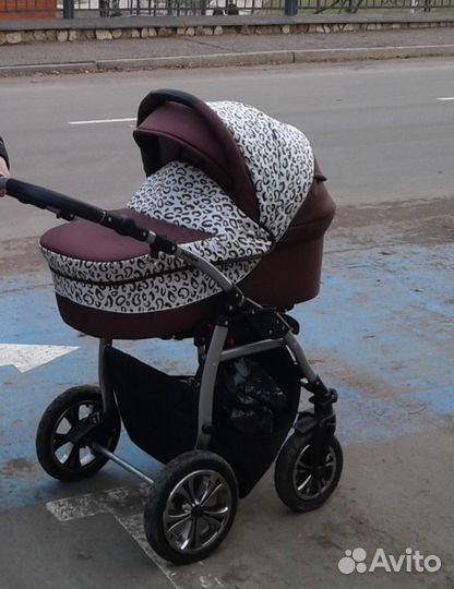 Коляска 2 в 1 индиго