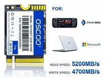 SSD 2230 1tb m2 NVMe PCIe 4.0 Surface Asus Ally