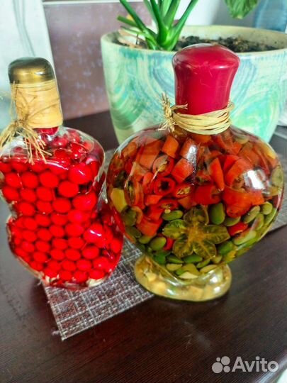 Бутылочки для украшения