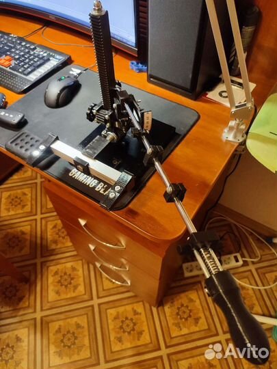 Заочное устройство точилка для ножей и ножниц