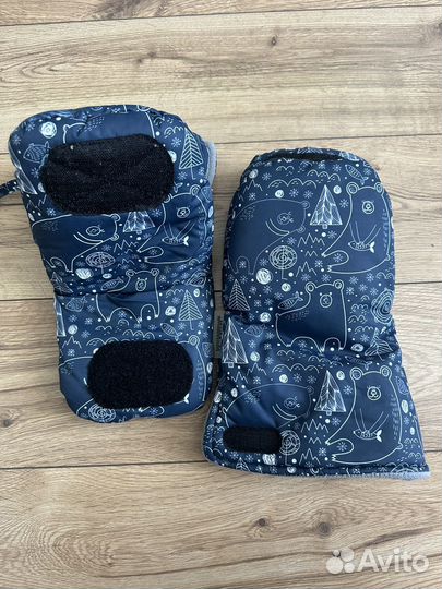 Муфта варежки на коляску