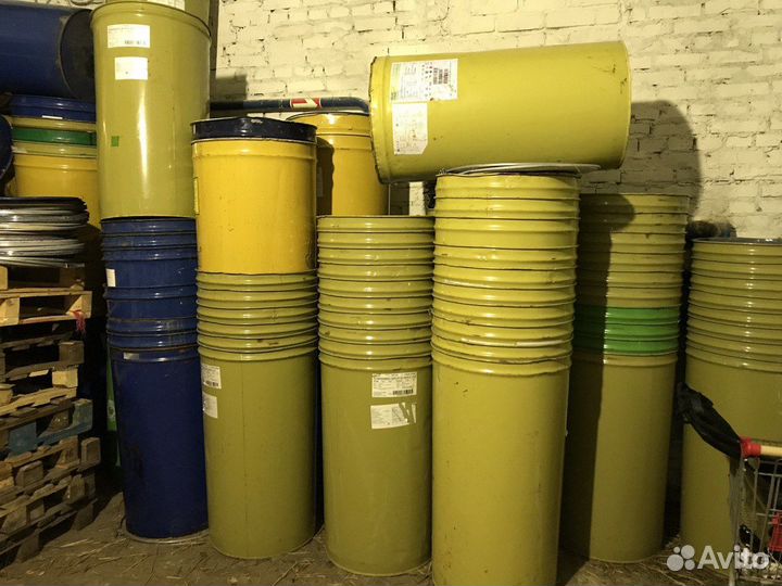 Бочки металлические бу 200 л