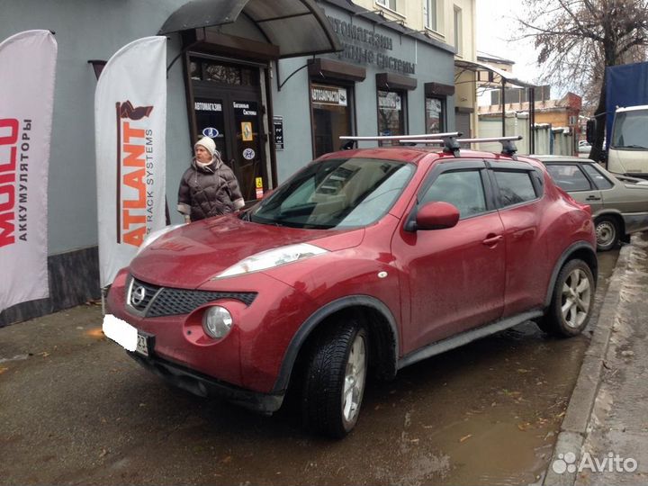 Багажник Nissan Juke / Рашпилевская 272 + монтаж