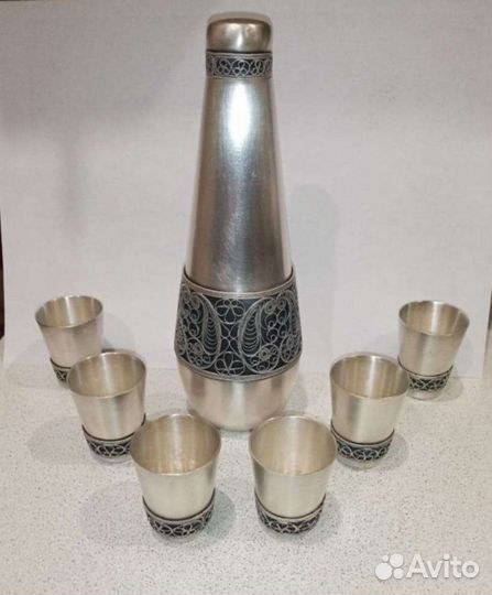 Мельхиоровый набор СССР