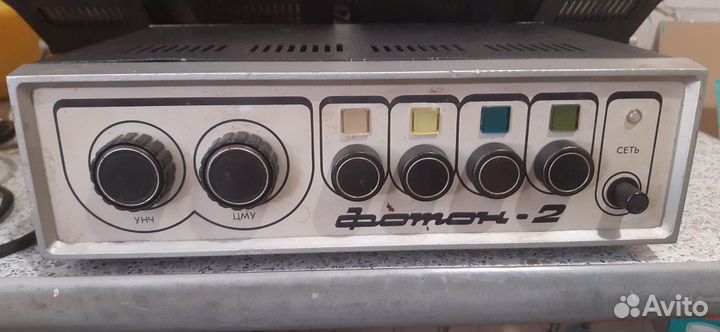 Цветомузыка СССР фотон 2