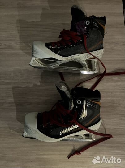 Коньки вратарские