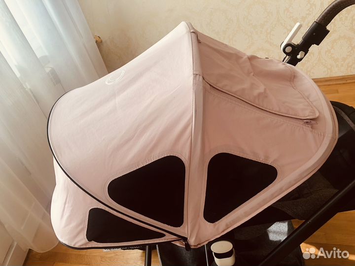 Капор капюшон bugaboo розовый