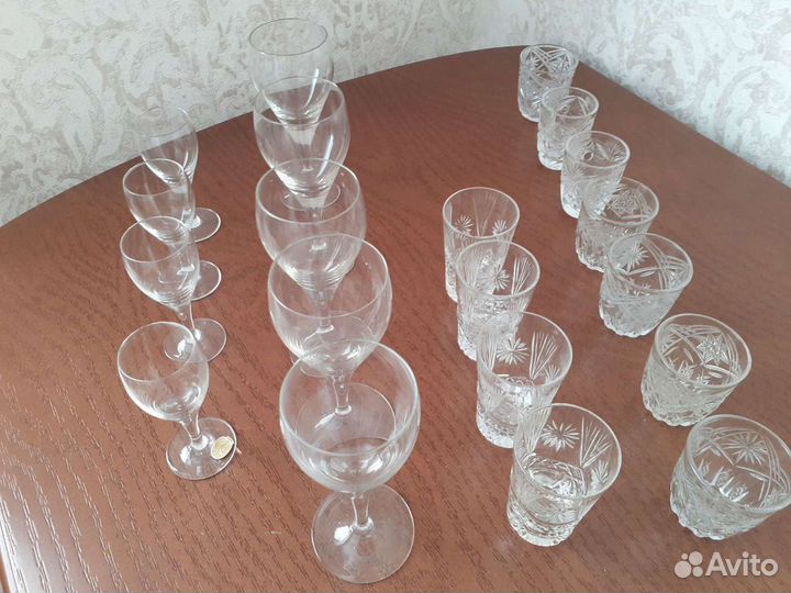 Рюмки,фужеры, стопки