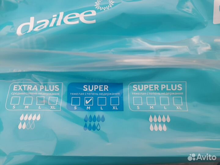 Памперсы для взрослых m dailee