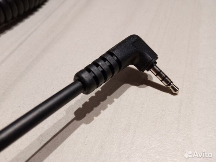 Витой кабель для гарнитуры с разъёмом jack 3.5