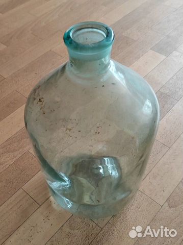 Бутыль стекло 10 литров СССР
