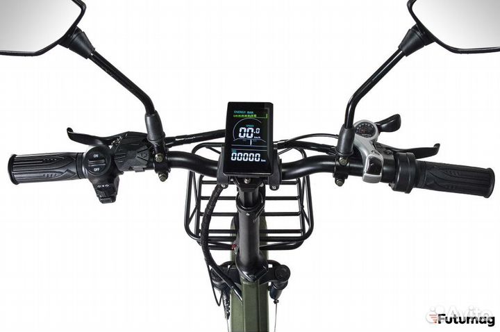 Электровелосипед Minako F10 хаки