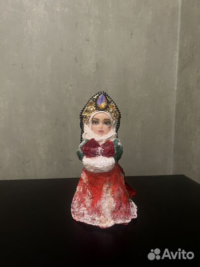 Ватные елочные игрушки