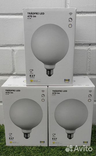 Лампа новая оригинал светод IKEA икеа тродфри