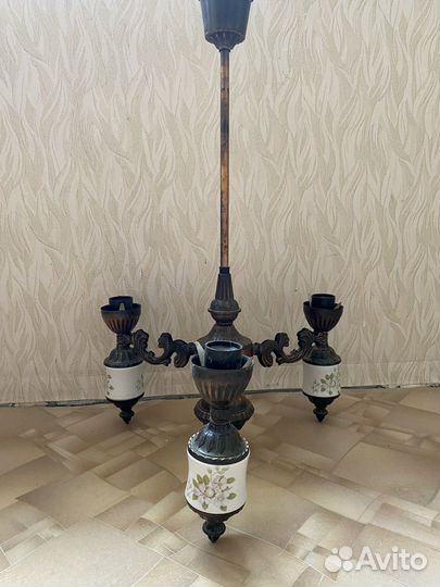 Люстра б/у, времен СССР