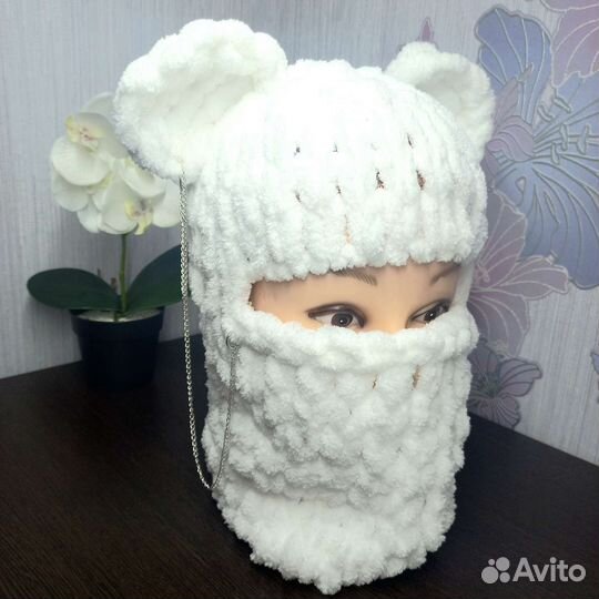 Балаклава плюшевая