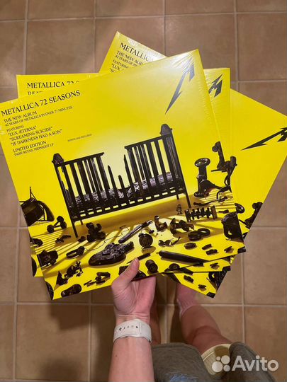 Винил Metallica 72 Seasons (Violet)