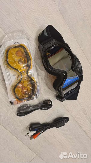 Очки маска горнолыжная LIC с камерой