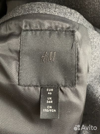 Пальто мужское H&M