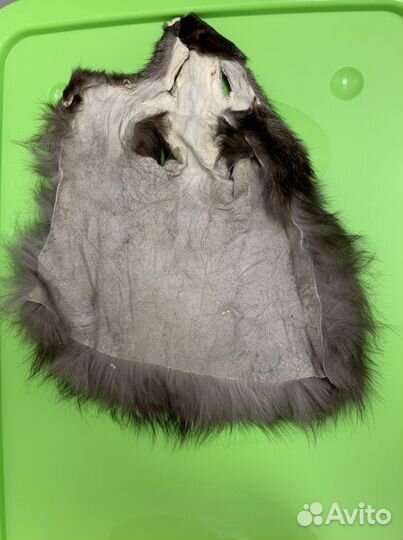 Шкурки норки, чернобурки, хвосты норки