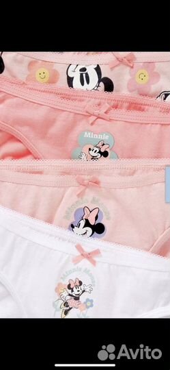 Комплект трусов H&M Minnie mouse 104 128