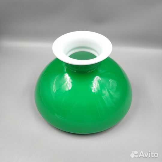 Винтажный зеленый плафон