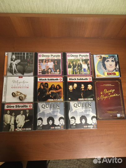 Cd диски с музыкой DVD диск