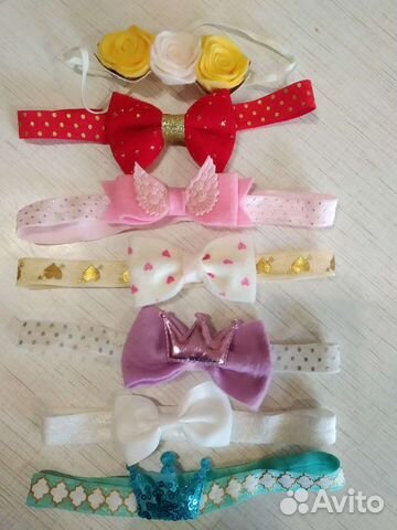 Повязки на голову для девочки